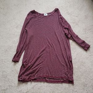 Womens 3/4 sleeve tunic XL